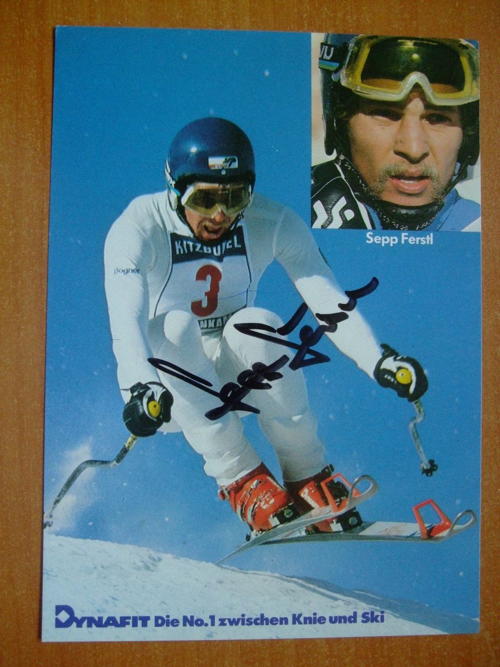 Autogramme: SEPP FERSTL (DE) SKISTAR AUTOGRAMMKARTE – Gebraucht aus Schachen b. Reute von Dzestar
