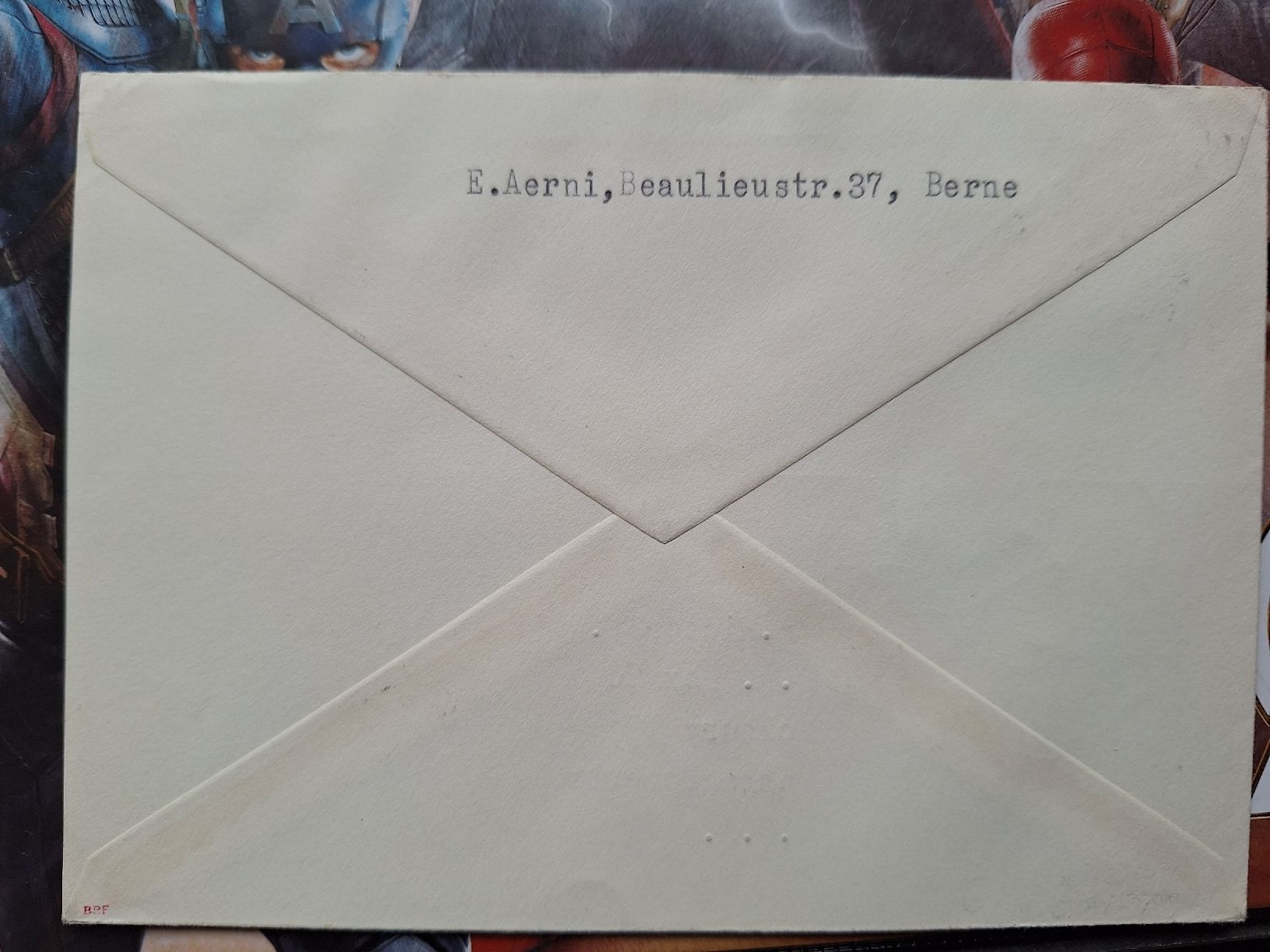 Alle Briefmarken: Sonderblock Lausanne 1955 – Gebraucht aus Balgach von SIMEON27 1