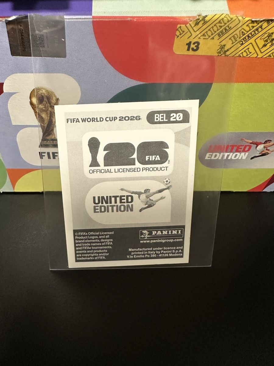 Panini Carte collezionabili: BEL 20 - Panini WM 2026 – Nuovo (secondo la descrizione) da Kreuzlingen venduto da Bes-GamingCollection 1