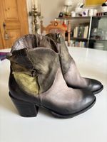 Airstep Stiefelletten Gr. 37 Grau/Grün/braun
