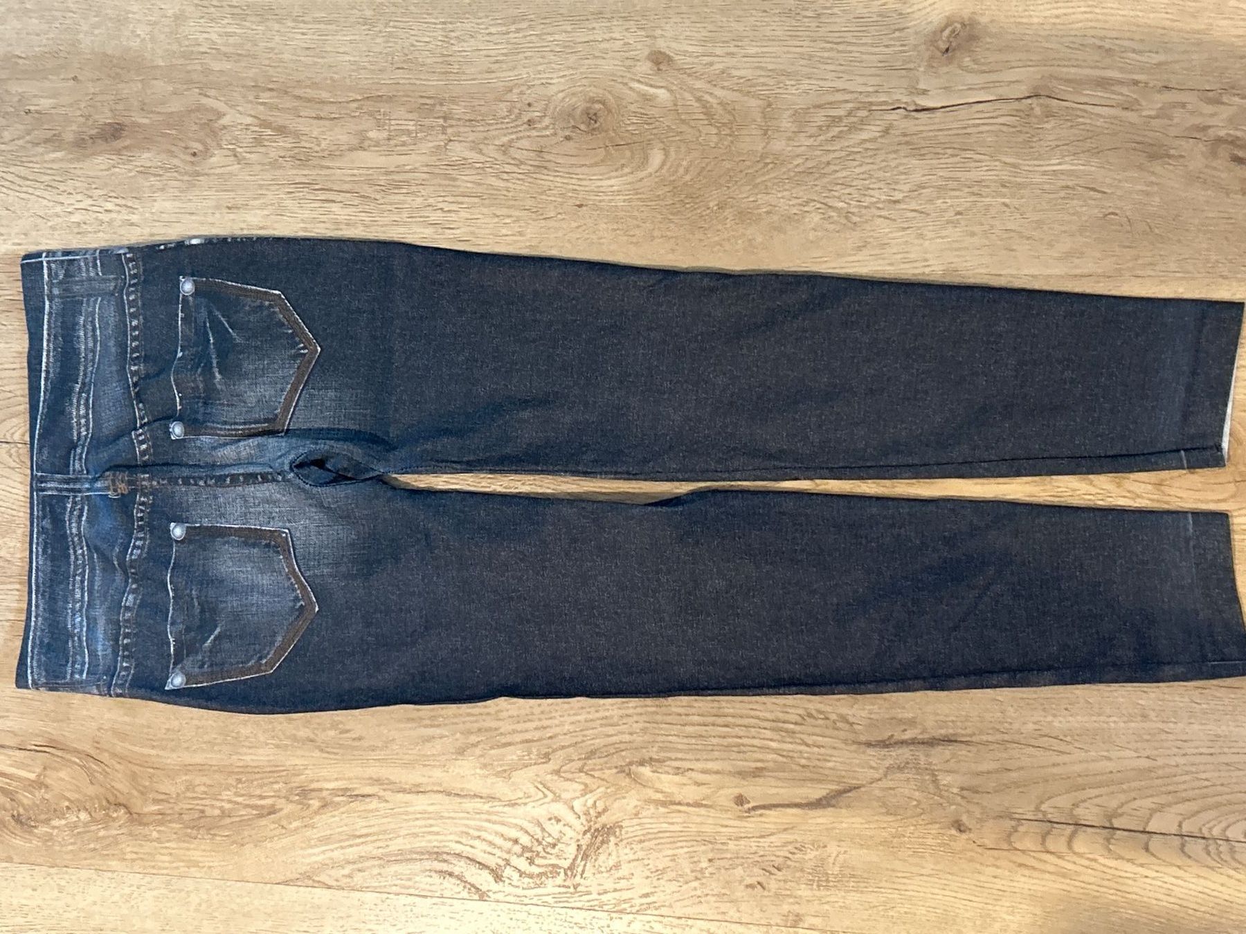 Leggings: Leggings jeansblau Gr. S – Usato da Brunnen venduto da Nala2929 2