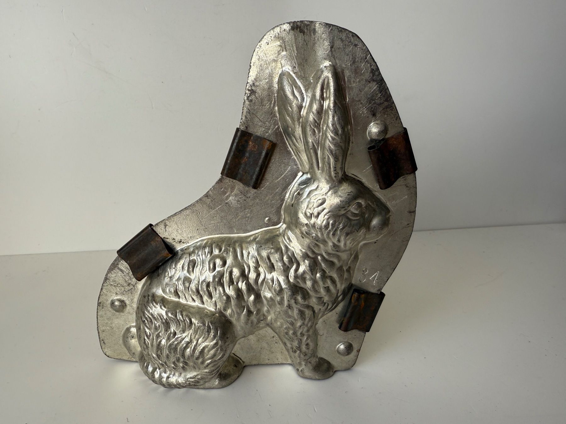 Teglie da forno: Antike Schokoladenform Osterhase – Usato da Zwingen venduto da moje1 2
