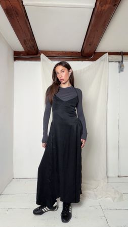 KC The Brand black maxi dress Size S