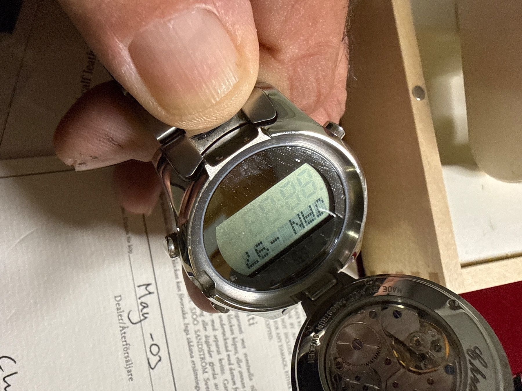 Uhren: SJÔÔ SANDSTRÖM  Chronolink Worldtimer UTC 40 mm – Gebraucht aus Pfeffingen von Allhandelklgwatches 8