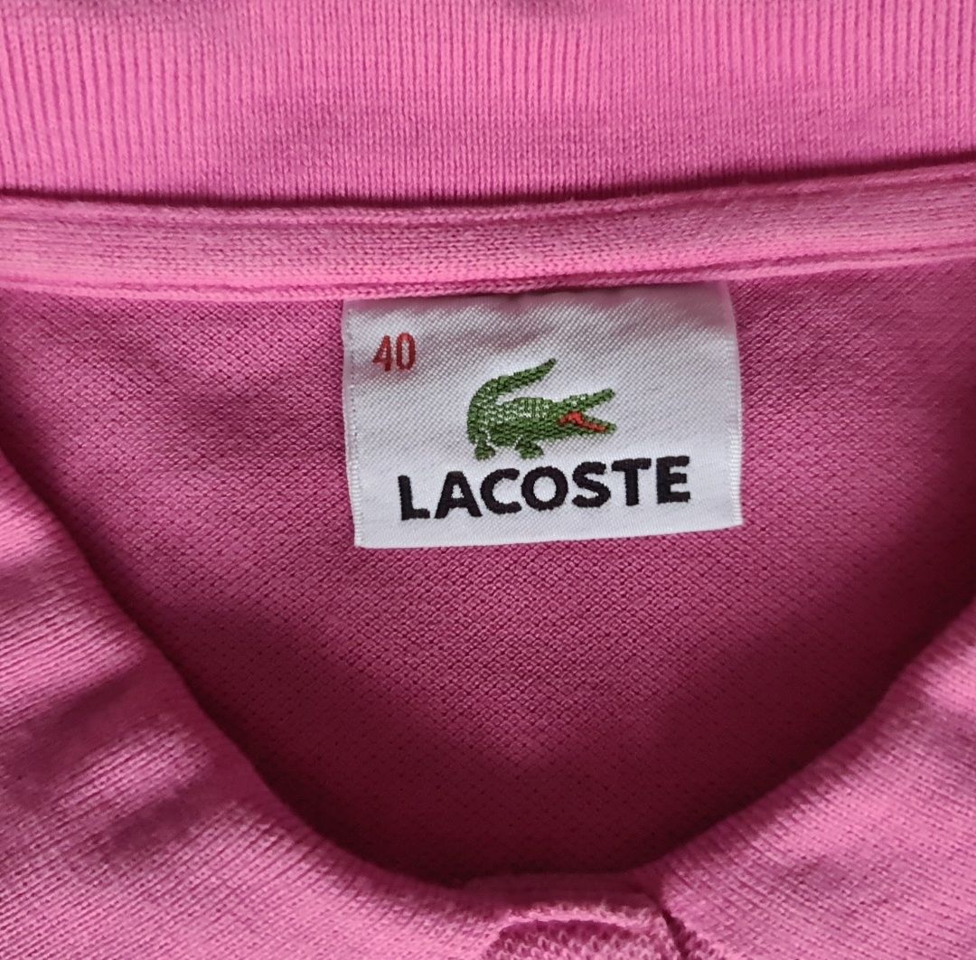 Lacoste Polos: Polo Lacoste rose - Taille 40 – D'occasion à Renens VD par del_t2kx 3
