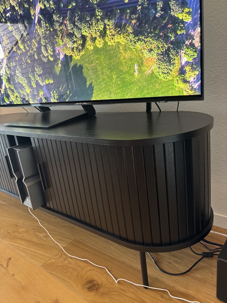 TV Möbel: TV Lowboard/Möbel Schwarz Echtholzfurnier – Gebraucht aus Biberstein von LOREDANADF1 2