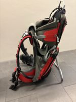 Kinder-Traggestell Jack Wolfskin Rot/Grau top Zustand Frühli