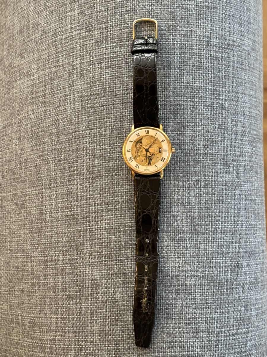Orologi: Grovana Skeleton Uhr – Usato da Schliern b. Köniz venduto da Puffin48 1