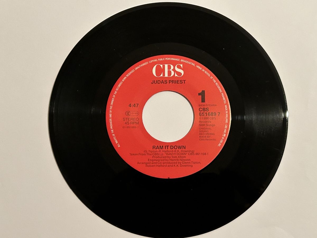 Schallplatten: Judas Priest. 1988. Ram It Down – Gebraucht aus Faulensee von Mizuno06 3