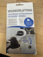 Sekundärluftring - Schneller Abfluss im Waschbecken!