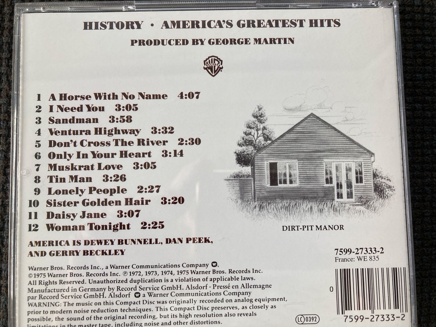 CDs: CD, America, Greatest Hits, History – Gebraucht aus Baden von Yoyo1 1