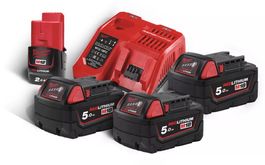 Milwaukee Akku Set M18 NEU