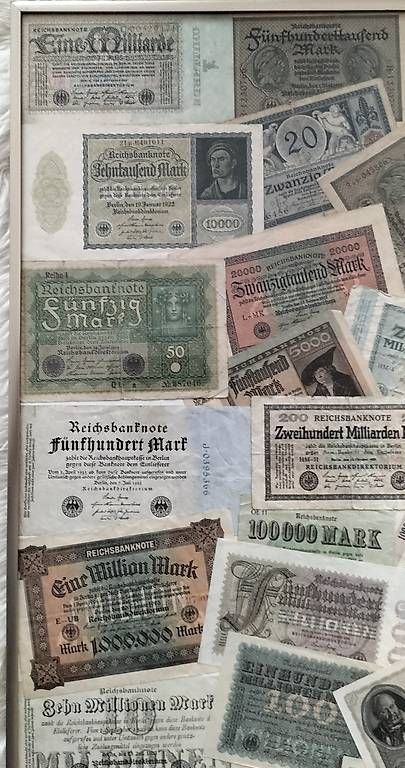 Banconote: Sammlung Reichsbanknoten  – Usato da Steinach venduto da Tsgweh 4