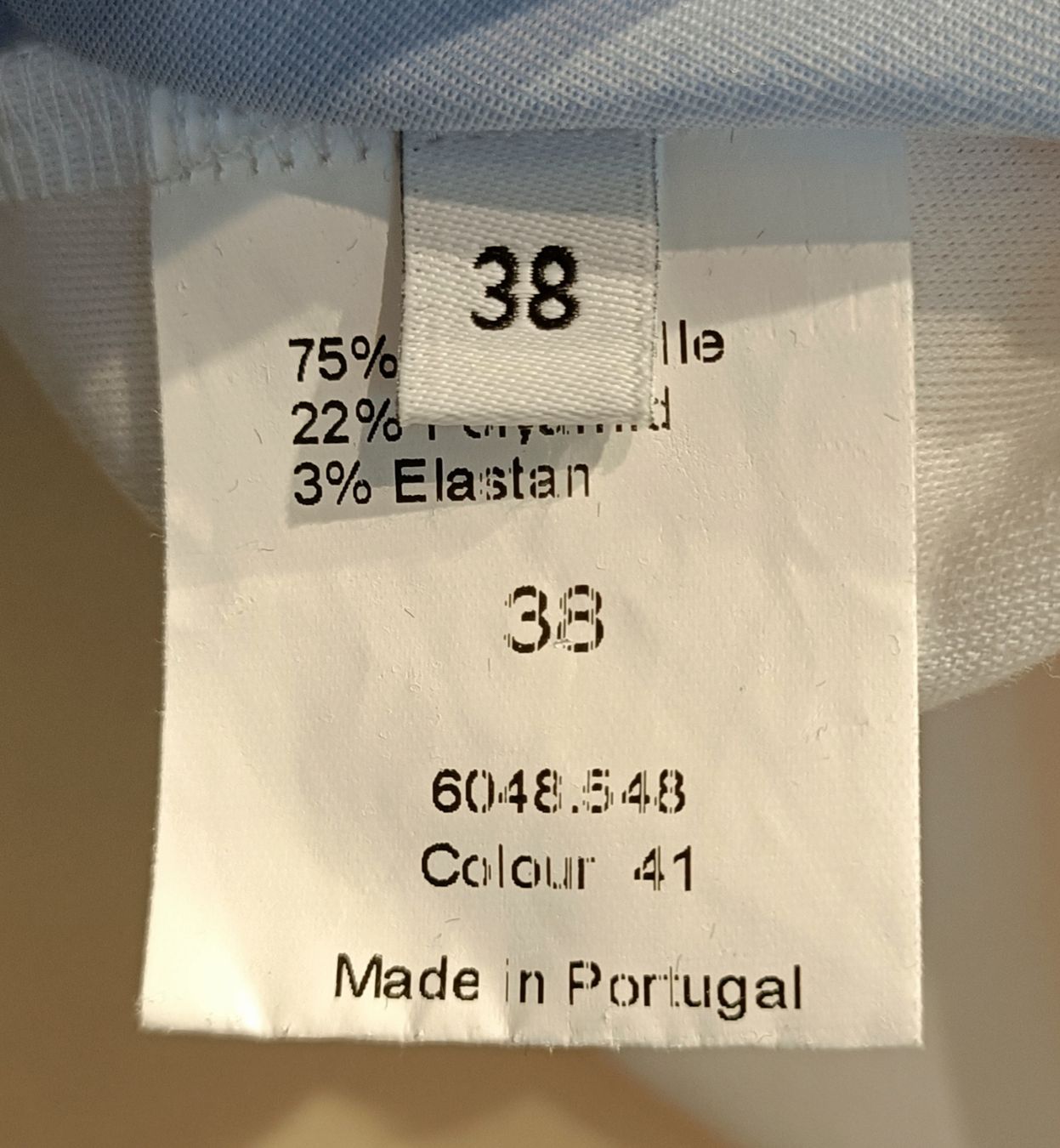 Navyboot Blusen: Navyboot Sommerbluse Gr. 38 Hellblau/Weiss – Gebraucht aus Zollikofen von Proseco 4