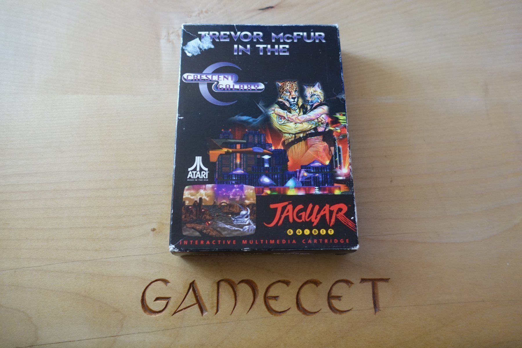 Atari Giochi: Trevor McFur in Crescent Galaxy Jaguar – Usato da Steinach venduto da Gamecet