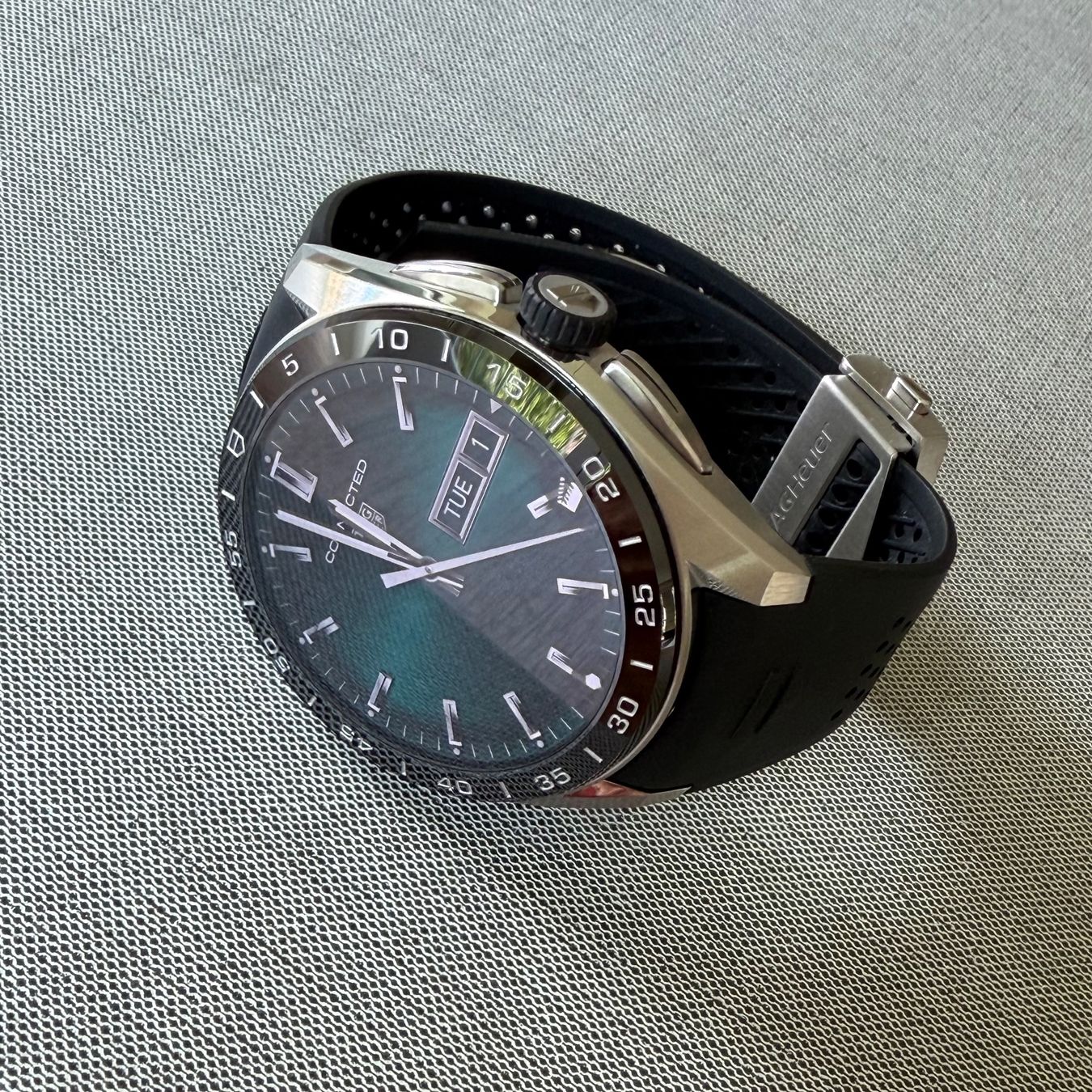 Tag Heuer Smartwatch: Tag Heuer Smartwatch Connected Calibre E5 45 mm – Usato da Aarau venduto da peter3ric