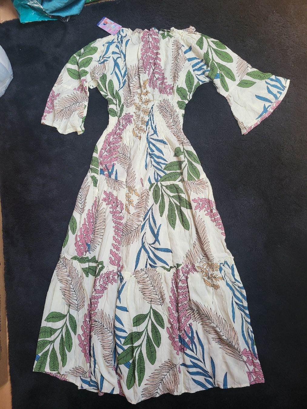 Vestiti: Maxikleid mit Blumenmuster – Nuovo e nell'imballaggio originale da Zweisimmen venduto da Adorable 1