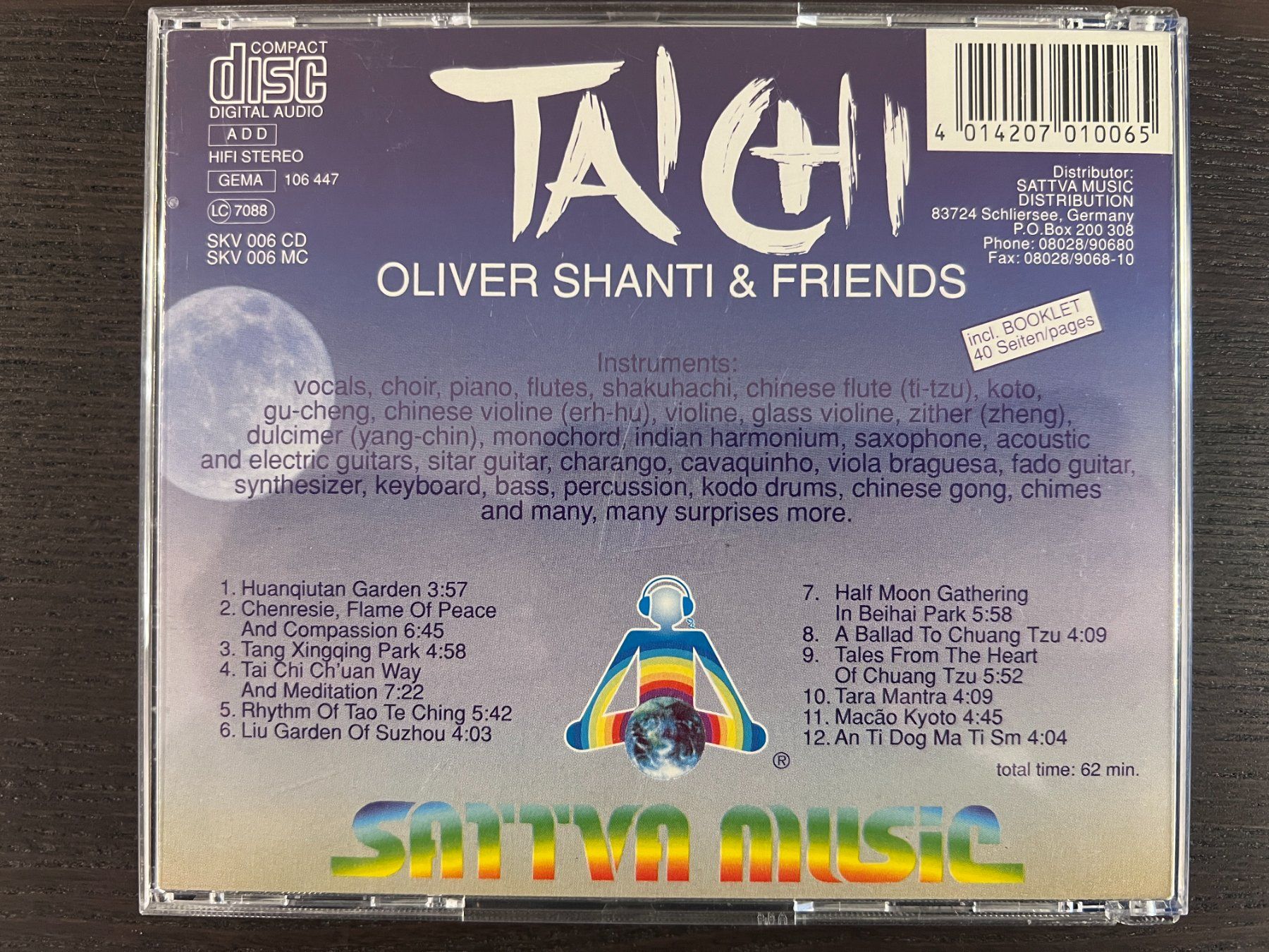 CDs: Oliver Shanti & Friends - Taichi – Gebraucht aus Zürich von MusikFreunde 1