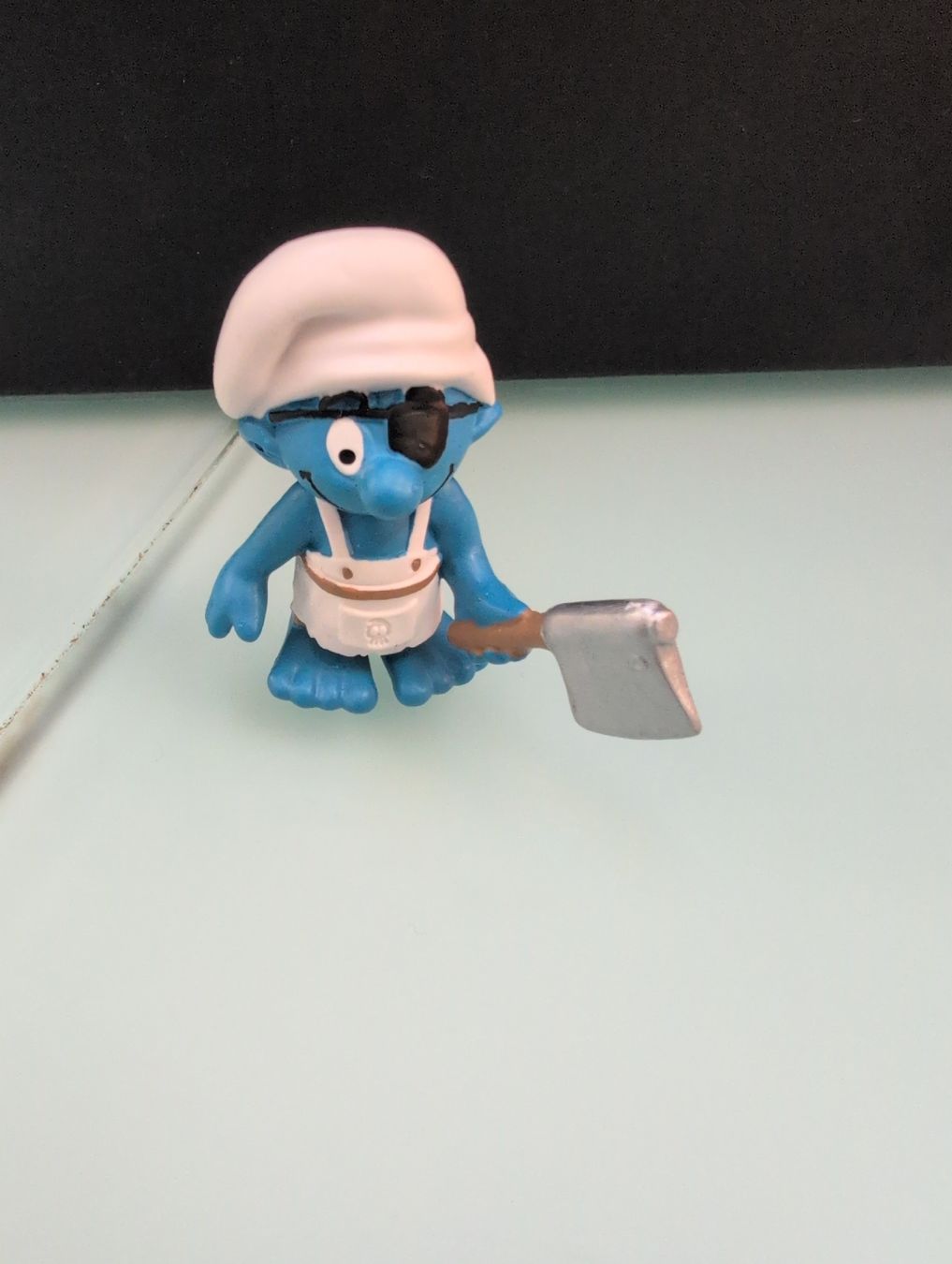 Schleich Figuren: Figurine Schtroumpf pirate – Gebraucht aus Lignières von Sulyvan