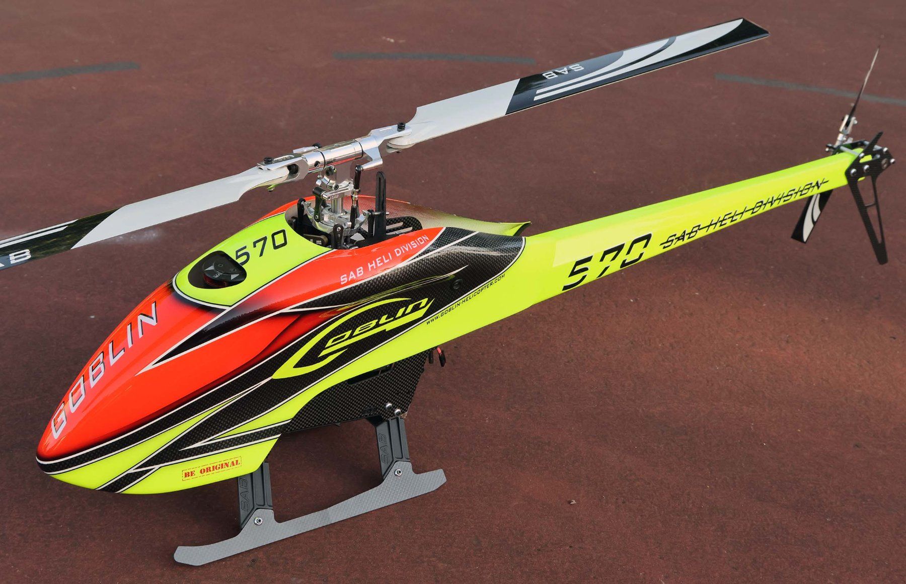 SAB Modellismo RC: Gebauter Goblin 570 Helikopter – Usato da Frick venduto da TOMAPO 6