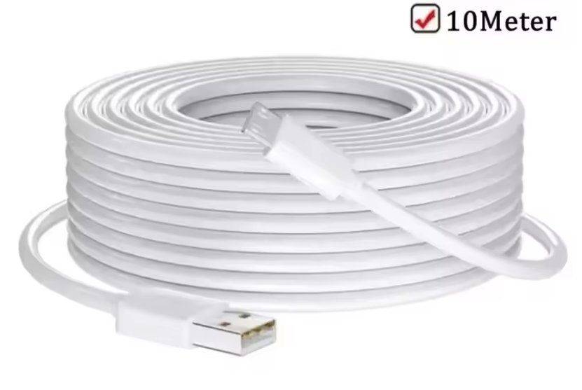 Cavi: Extra langes Micro-USB-Kabel – ca. 10 m – Usato da Schaffhausen venduto da lucaalessandro 1