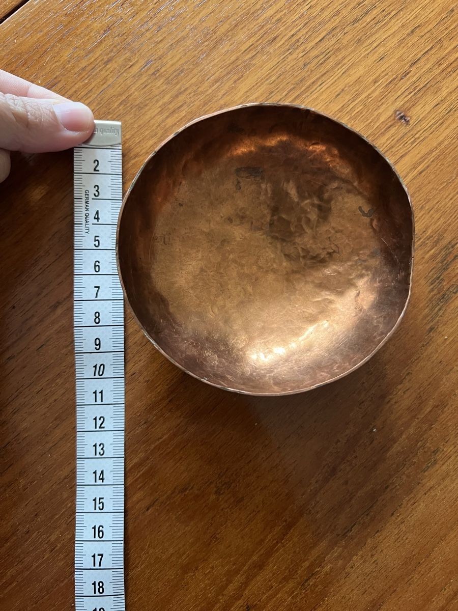 Ciotole: Copper hammered bowl – Usato da Zürich venduto da Zurich_TimeCapsule 2