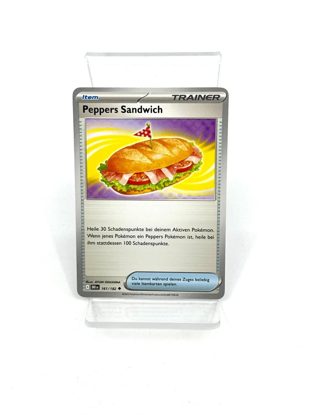 Pokémon Carte collezionabili: Pokemon Peppers Sandwich 161/182 – Usato da Herisau venduto da Pokemon2026