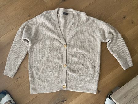 Yessica Strickjacke, Cardigan, Beige, Grösse XL, Top!