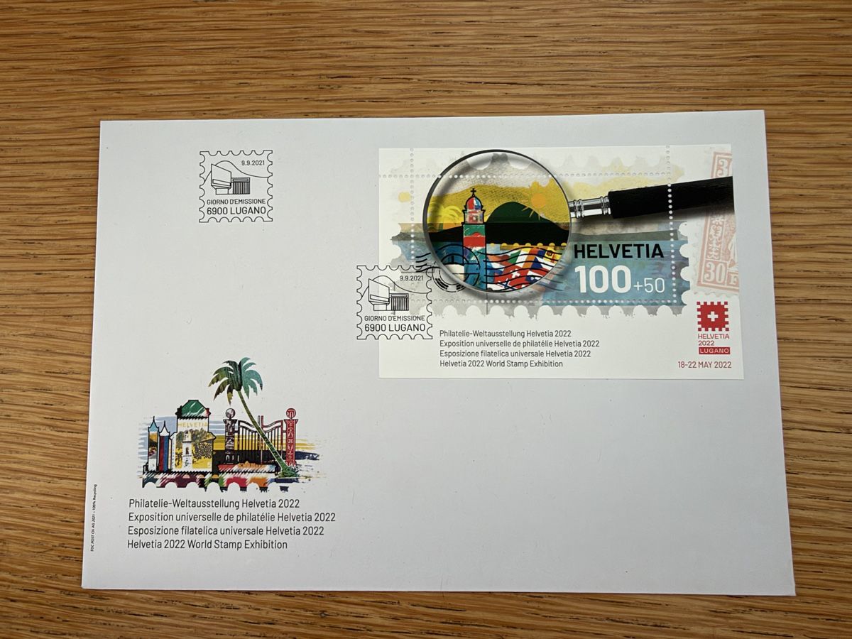 Tous les timbres: FDC Block 9.9.2021 Lugano  – Neuf (Voir description) à Murgenthal par Tina_4055