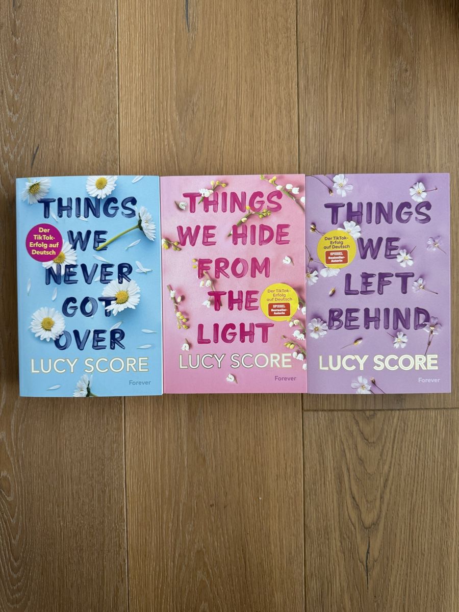 Livres: Lucy Score Bücher Things We Never Got Over Reihe – Neuf (Voir description) à Zofingen par micv97