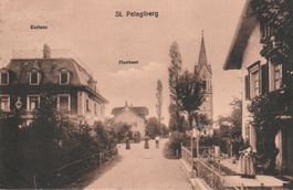 St.Pelagiberg-Kurhaus-Pfarrhaus-1912