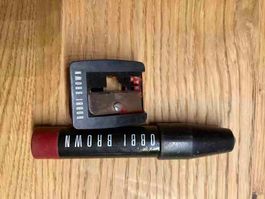 Bobbi Brown Lippenstift dunkelrot + Spitzer