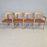 4x Bruno Rey Armlehnstühle, 1980 Swiss Dietiker Armchair 2/2