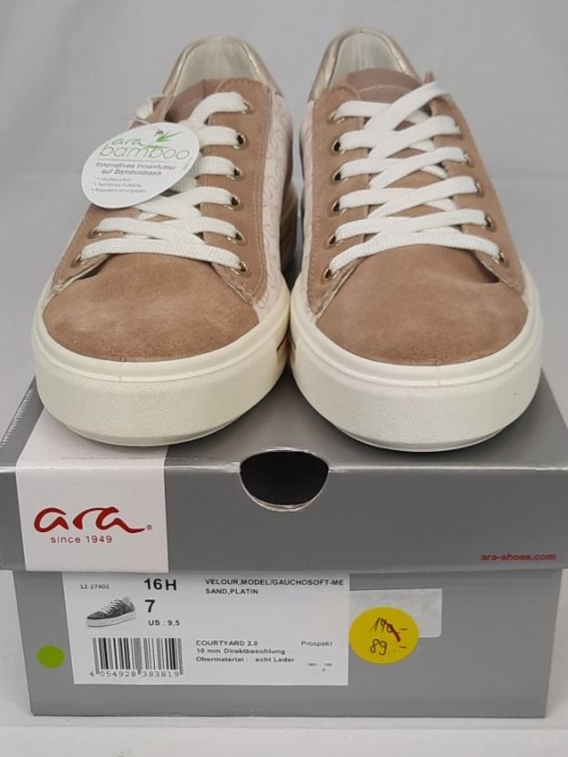 Scarpe da donna: ARA COURTYARD Sneaker brauncombi Bamboo Gr. 40.5 – Nuovo e nell'imballaggio originale da Seuzach venduto da VT-Collections1 7