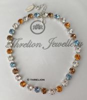 Threlion Halskette mit Austrian Kristallen