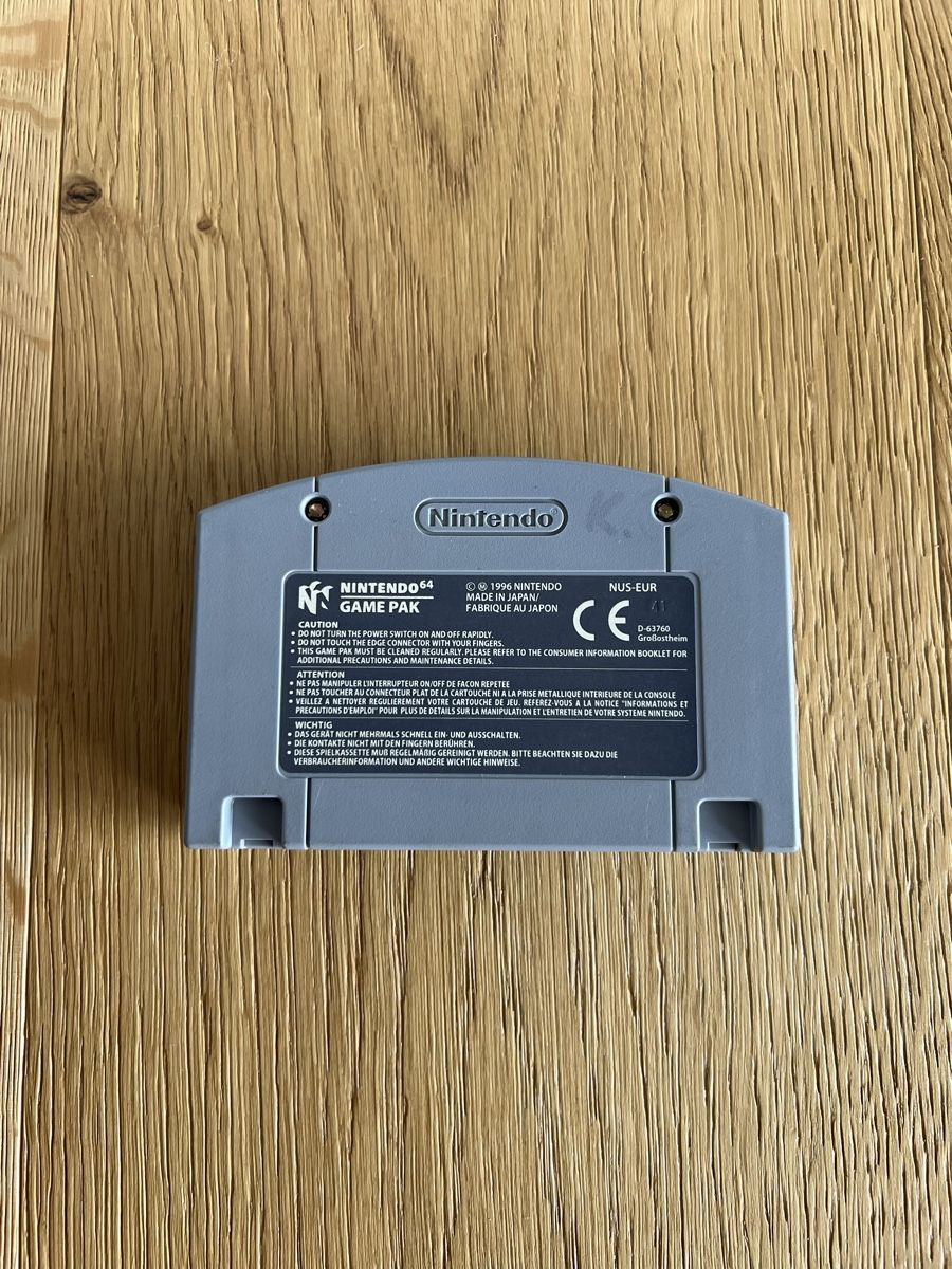 Nintendo Spiele: Super Mario 64 Nintendo 64 – Gebraucht aus Schönenbuch von retrohunter 1