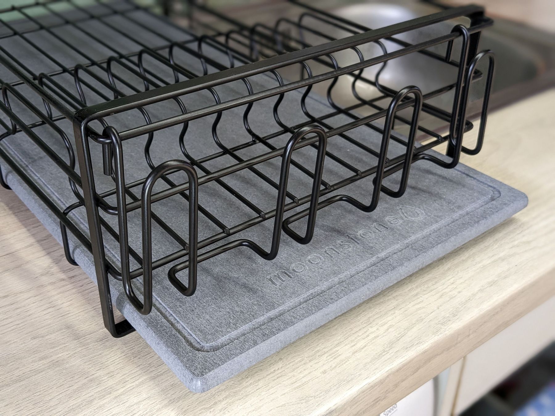 Elettrodomestici da cucina: Framma Geschirrabtropfgestell schwarz Kieselgur – Nuovo e nell'imballaggio originale da Dietlikon venduto da Salesmax 5