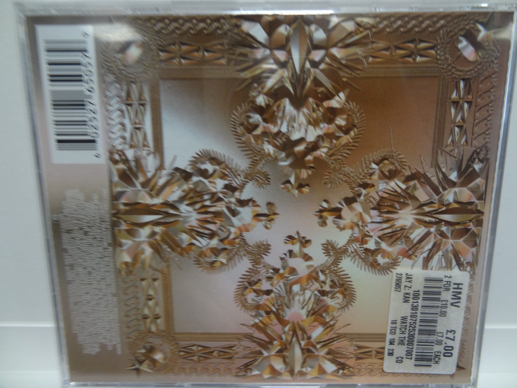 CD: KANYE WEST/JAY-Z "WATCH THE THRONE" CD – Usato da luzern venduto da musicandart 1