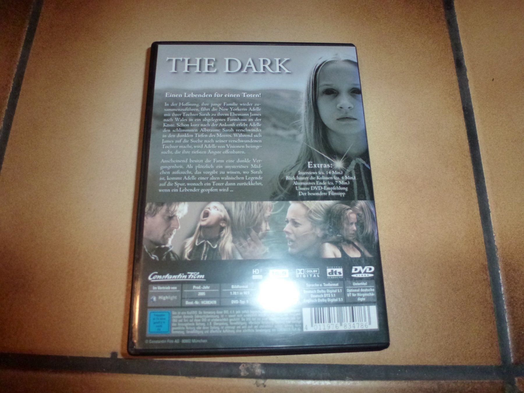 Tutti i DVDs: The Dark DVD – Usato da Olten venduto da Disc-Verkauf 2