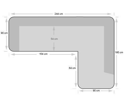 Divani: Traumhaftes Ecksofa Couch Sofa cremefarben, Ausstellmodell – Nuovo (secondo la descrizione) da Schaffhausen venduto da Spezialist 5