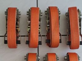 7 Zurrfix Spannset 3m 5000 daN neuwertig