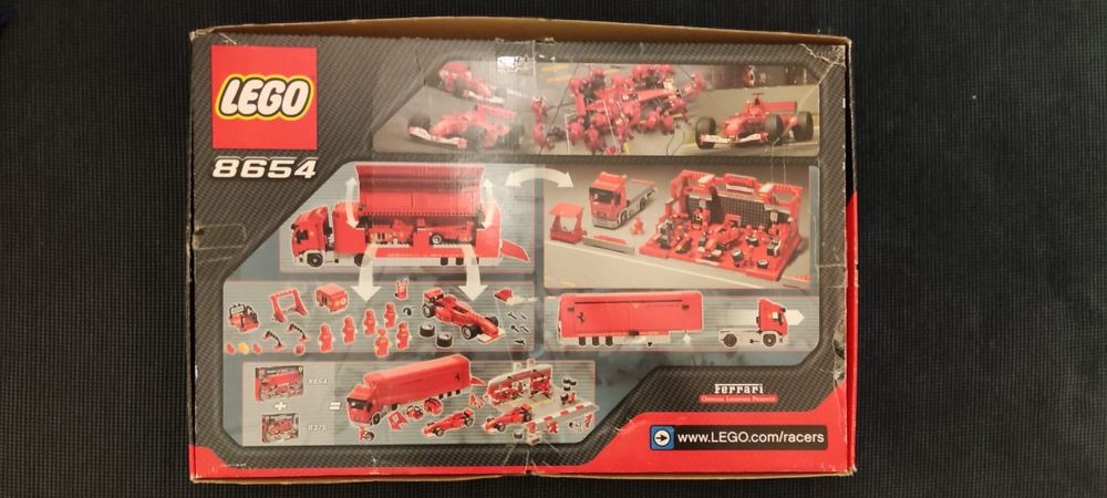 Lego 8654 Racers Scuderia Ferrari | Kaufen auf Ricardo