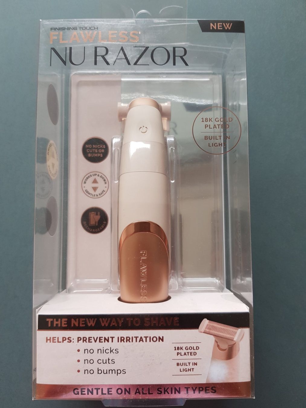 Rasoirs & Lames de rasage: Flawless Finishing Touch NU Razor – Neuf avec emballage d'origine à Thalwil par murme