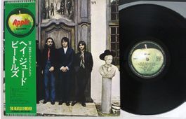 BEATLES HEY JUDE  Japan OBI VINYL LP