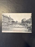 Carte postale ancienne Genève Quai de la Poste, 1910 !
