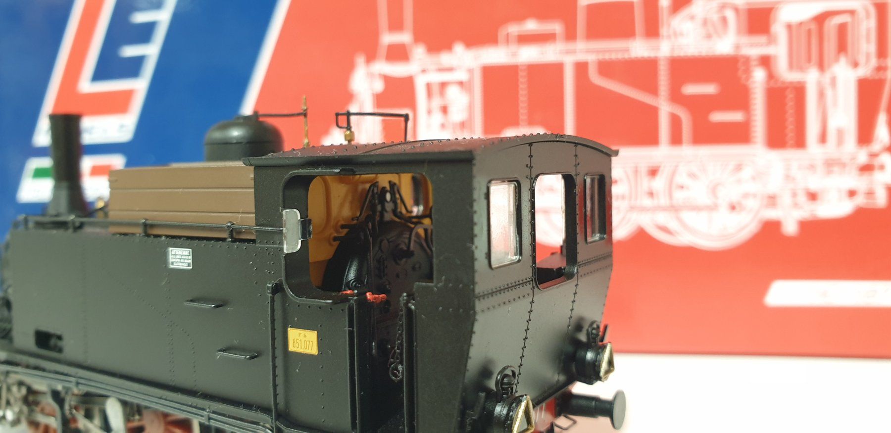 ACME Modellini di ferrovie: LE Models FS Dampflok Digital H0/AC LE21271 – Usato da Geroldswil venduto da TopTrain54 5