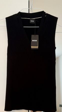 BOSS Damen Top schwarz Grösse XS neu mit Etikett