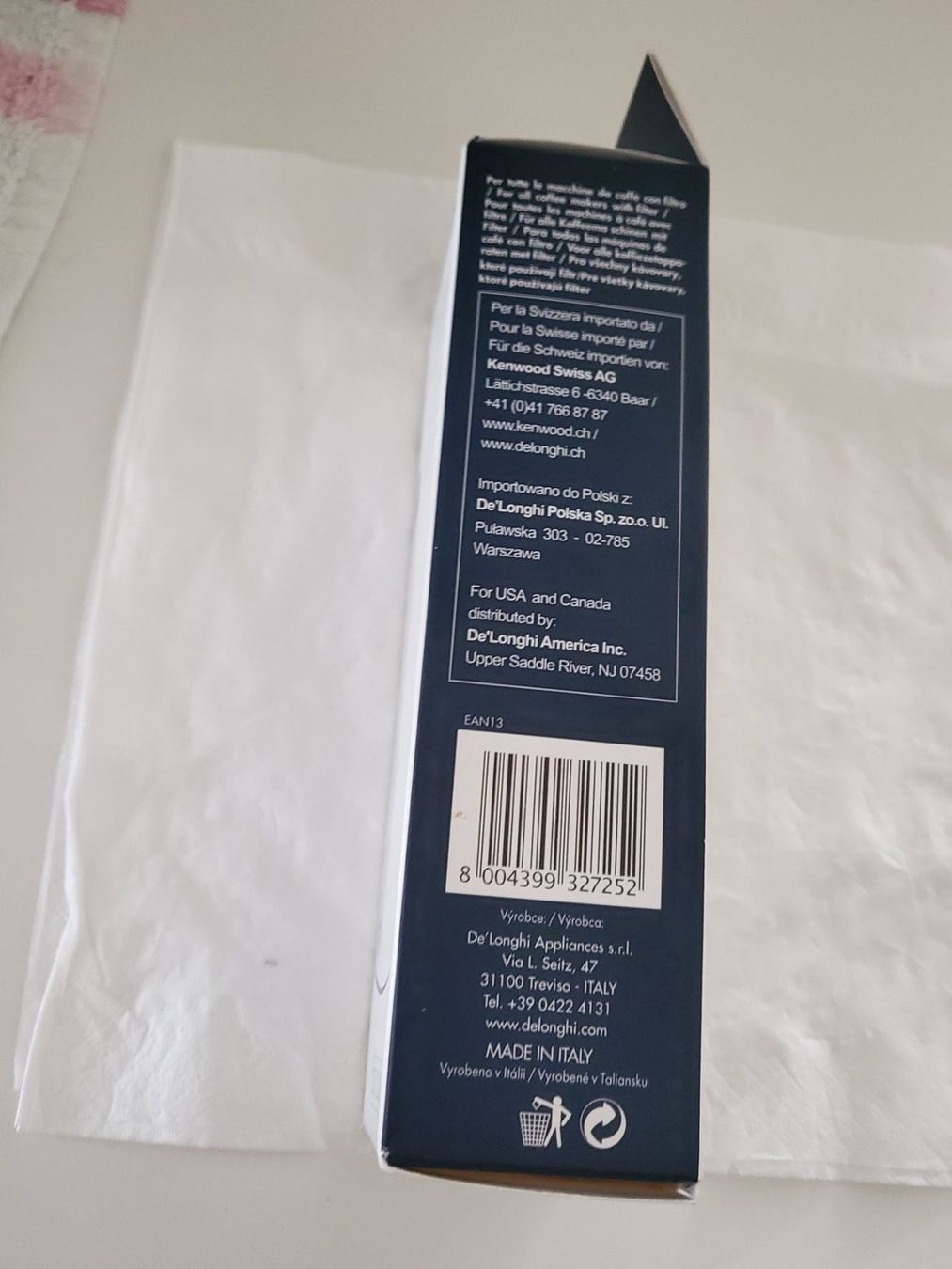 De'Longhi Sanitari: DeLonghi Wasserfilter neu ungeöffnet – Nuovo e nell'imballaggio originale da Unterägeri venduto da 0alfa0 4