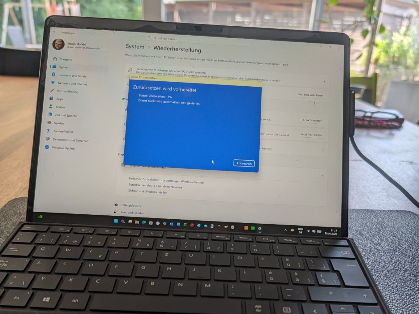 Microsoft Tablet PC: Microsoft Surface Pro X 10. G./ LTE/752 – Gebraucht aus Subingen von Rsteiner 5
