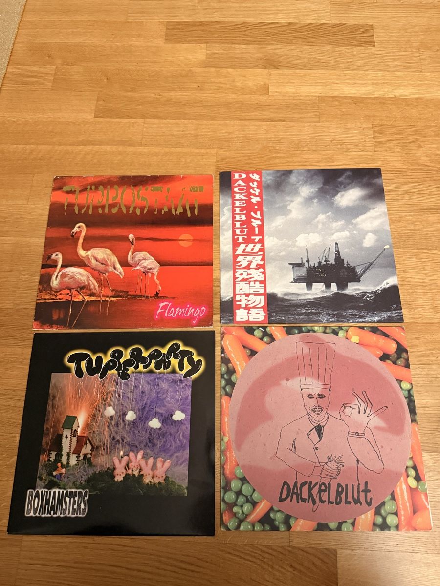 Dischi in vinile: 4xLPs - Turbostaat, Boxhamsters, Dackelblut – Usato da Luzern venduto da pervertbigblue